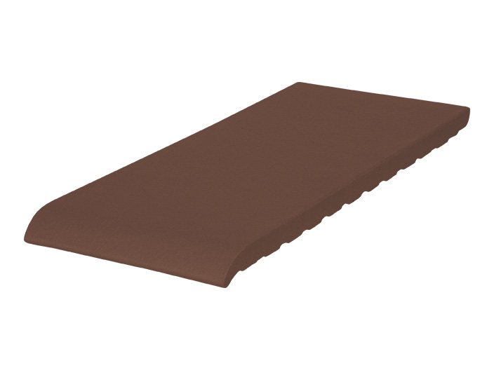 Клинкерный подоконник King Klinker 03 Коричневый, 150x120x15 мм